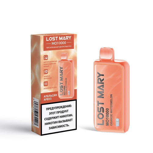 Электронная сигарета LOST MARY MO 10000 Orange Watermelon / Апельсин Арбуз
